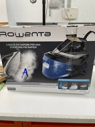 Plancha de Vapor Rowenta Turbosteam 6.5 Bar
