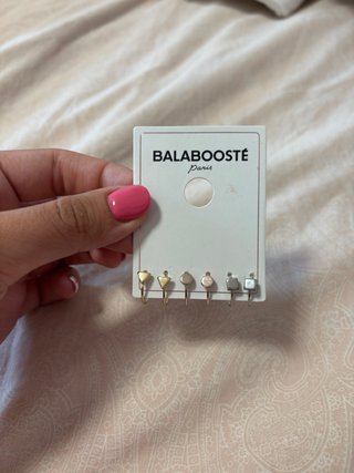 Pendientes Balaboosté Dorados y Plateados