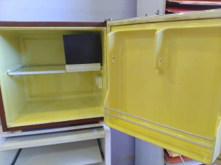 Frigorífico pequeño Zanussi color Marrón