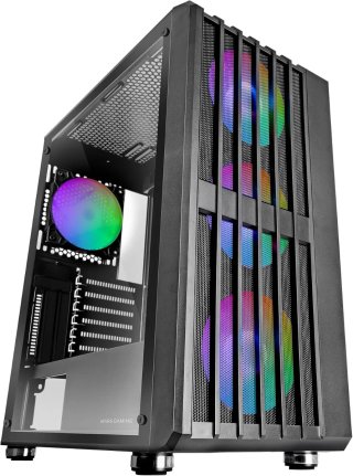 Caja PC ATX  Mars Gaming MC-VAULT Negra. Nueva.