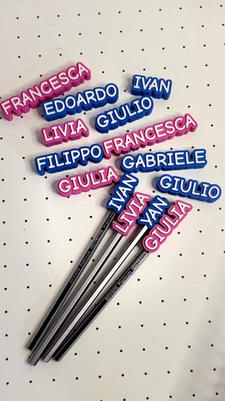 Nomi personalizzati per matite/penne