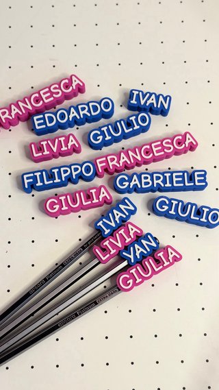 Nomi personalizzati per matite/penne
