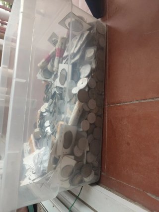 Lote de monedas, más de 12 kg