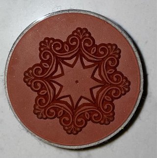 Sello caucho 4cm mandala