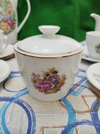 Juego de café Tanagra porcelana
