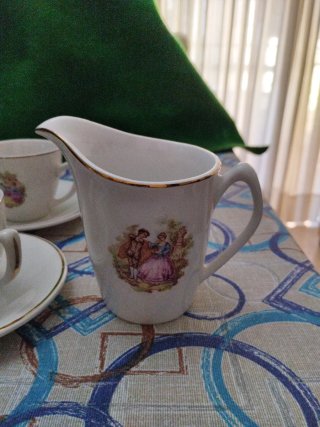 Juego de café Tanagra porcelana