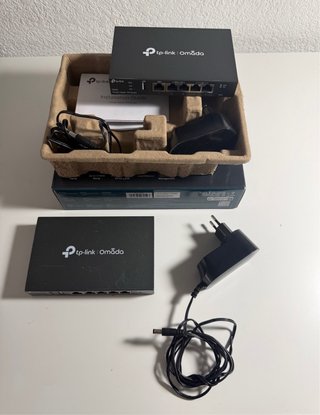Pack 2 TP-Link Omada Gigabit VPN Router ER605