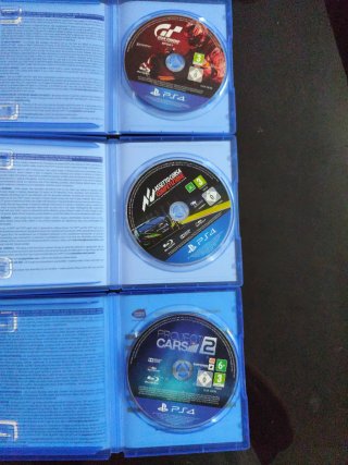 Lote PS4: GT, Project Cars 2,
