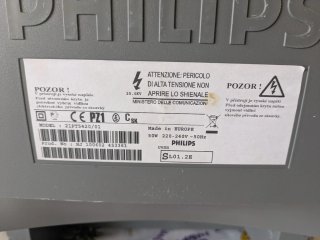 Televisor Retro Cubo Philips Beige/Gris