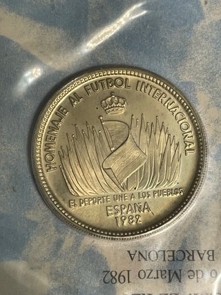 Cartera Monedas Numismática España 1982