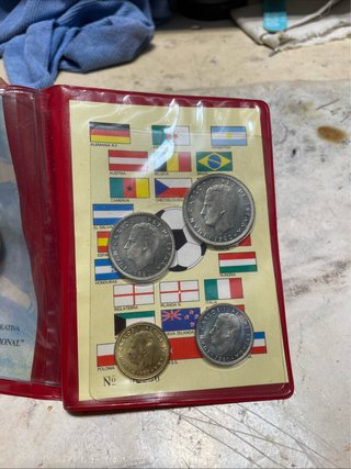 Cartera Monedas Numismática España 1982