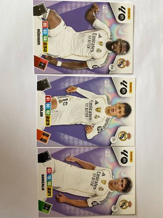3 Cromos Adrenalyn Real Madrid (206, 211, 215)