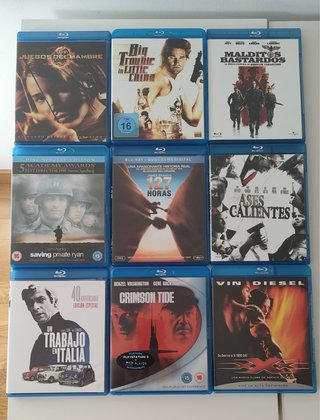 Películas blue-ray
