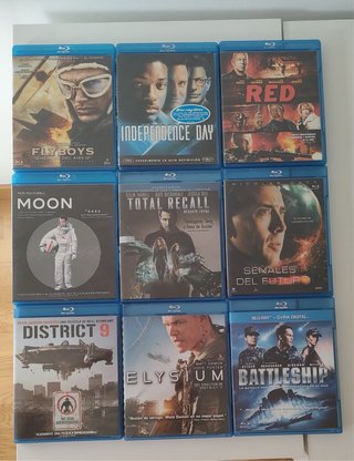 Películas blue-ray