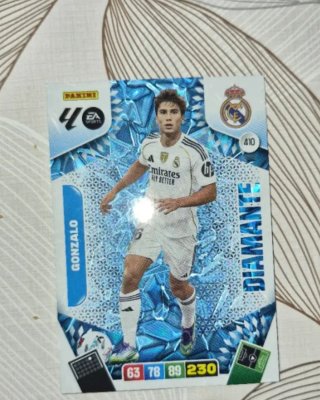Carta Panini Gonzalo Diamante 410