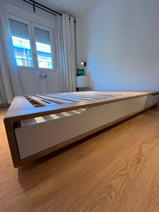 Cama MANDAL IKEA 160x200 con almacenaje