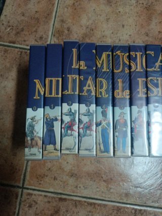 Colección VHS Música Militar de España