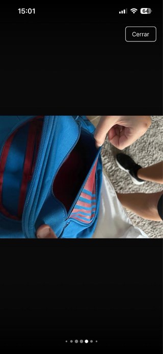 Mochila FC Barcelona Azul y Roja