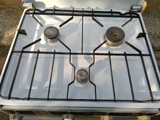 Cocina gas butano con horno Fagor