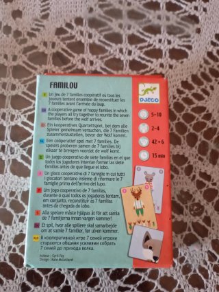 Juego de cartas Djeco Familou