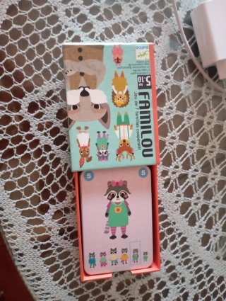 Juego de cartas Djeco Familou