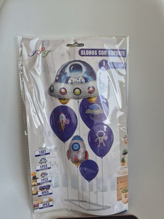 Set Globos Flor Feliz JPJ