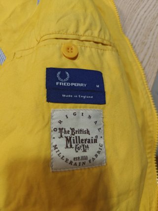 Fred Perry x British Millerain Made in England - M