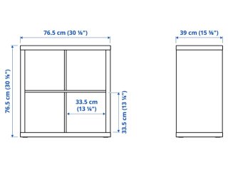 Estantería Kallax Ikea Blanca