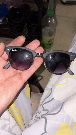Gafas Ray-Ban Clubmaster Negras Moradas