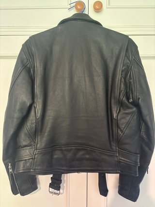 Chaqueta de cuero moto Talla L aprox