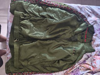 Chaqueta GRMY verde y multicolor