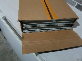 Lote Láminas Adhesivas  imitación Ladrillo Nuevas