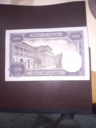 Billete 5000 Pesetas Carlos III 1976