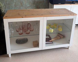 Mueble blanco madera Ikea.