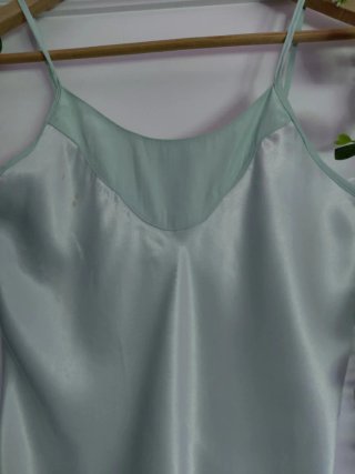 Camisón lencero satinado