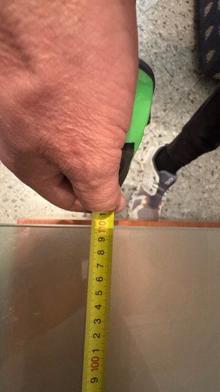 Mesa de centro de madera y cristal