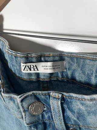 Zara Shorts Vaqueros Azules