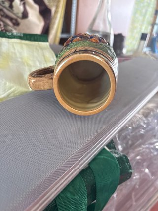 Jarrita de cerámica decorada