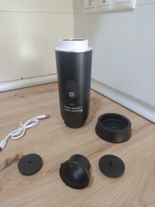Cafetera Portátil Espresso 3 en 1