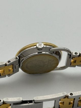 Reloj Hermès Paris Vintage Mujer Oro y Plata