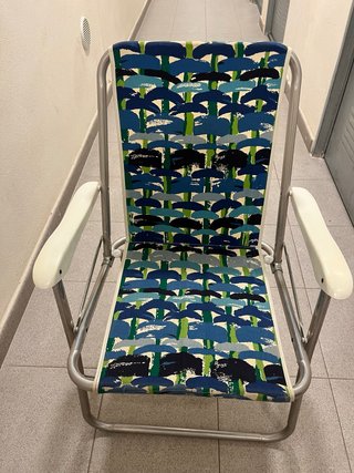 Silla Playa Plegable Vintage Diseño