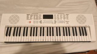 Teclado Electrónico Blanco