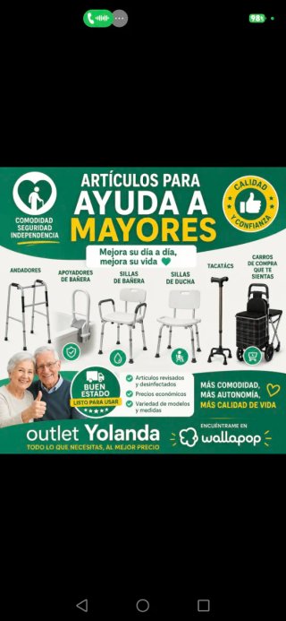 Artículos Ayuda Mayores y Movilidad Reducida