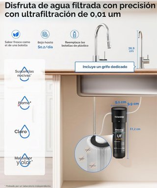 Sistema filtrado agua