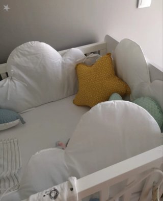 Maxicuna evolutiva Ros Mini Soft + colchón+sabanas