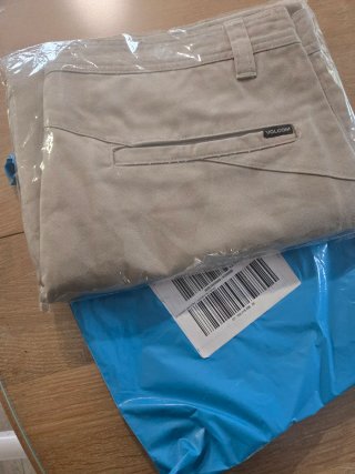 Pantalón Chino Volcom Frickin Modern Beige 34x30