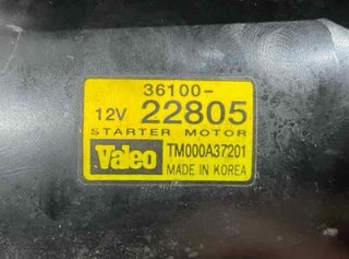 Hyundai 149210 motor arranque 3610022805 accent