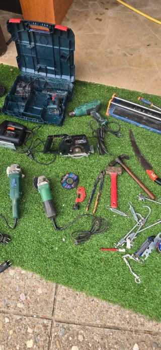 Lote de herramientas para bricolaje