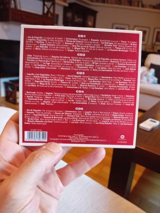5 CD 101 Las Mejores Canciones Rock Español