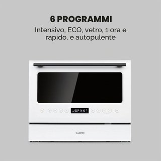 Lavavajillas Klarstein Azuria 6 servicios